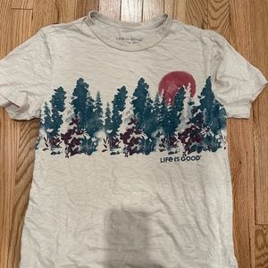 Life is Good T-shirt, size M